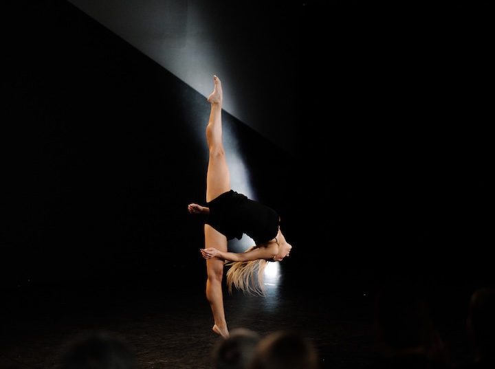Academy dance recital with perfect form